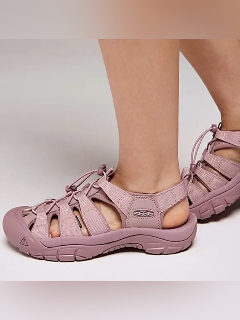 Keen Newport H2 Athletic Sandals Women's Size 7.5 Fawn Mauve Hiking Waterproof